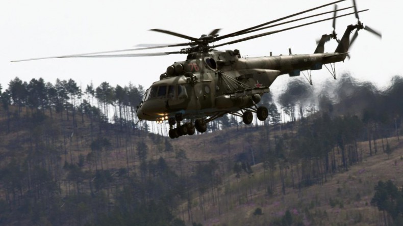 На Чукотке произошло крушение военно-транспортного вертолета Ми-8