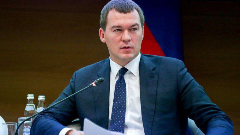 Врио губернатора Хабаровского края обвинил в митингах «иностранных граждан»