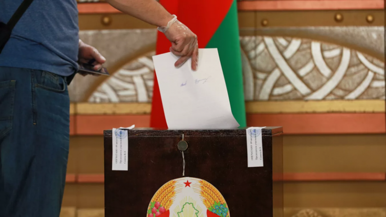 В Белоруссии объявили предварительные итоги выборов президента